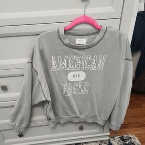 American Eagle Gray Sweatshirt
